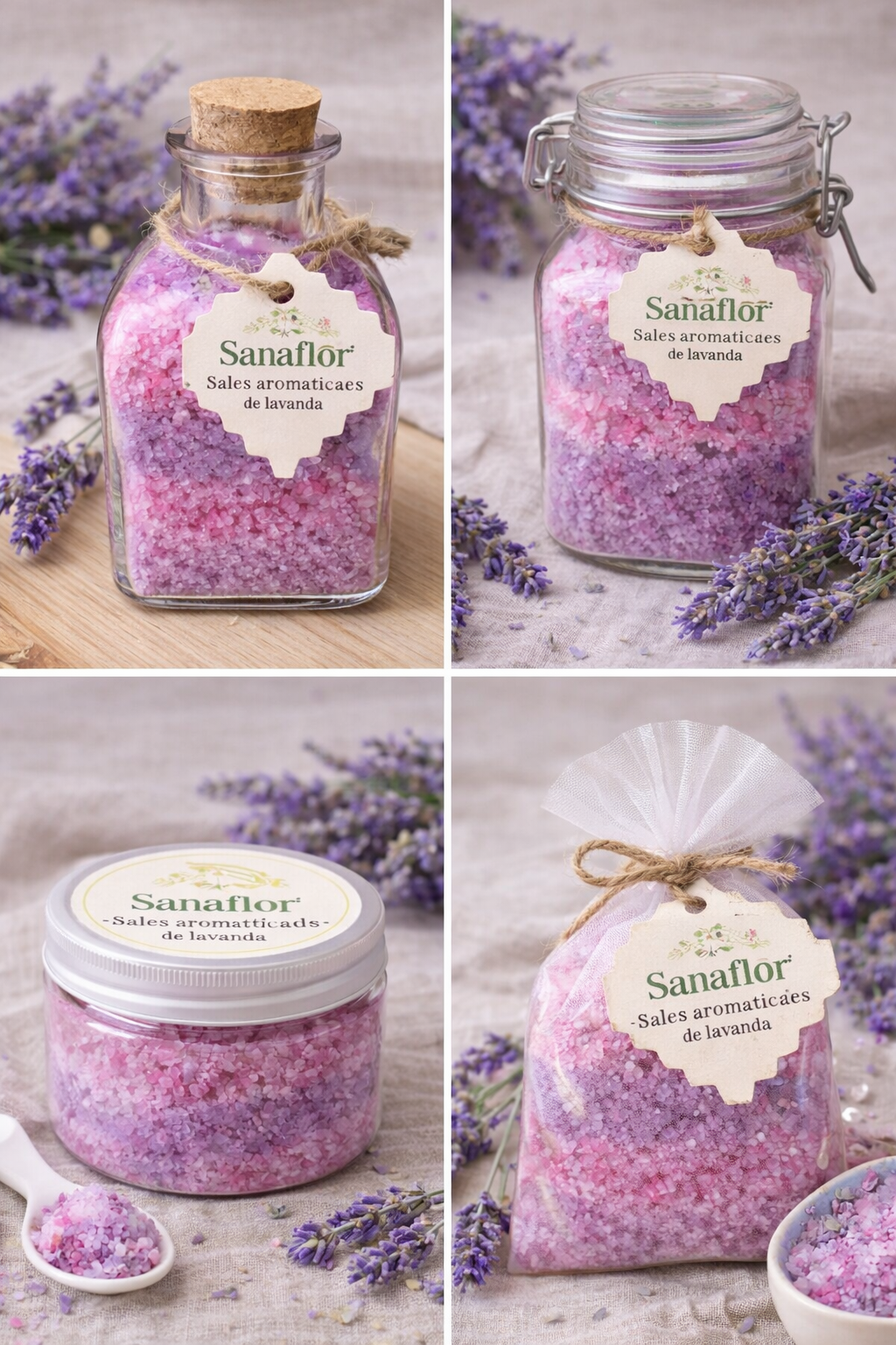 Sales de baño aromáticas – Relax, eventos  y cuidado personal