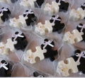 Jabón puzzle personalizado – Detalle original para bodas y eventos